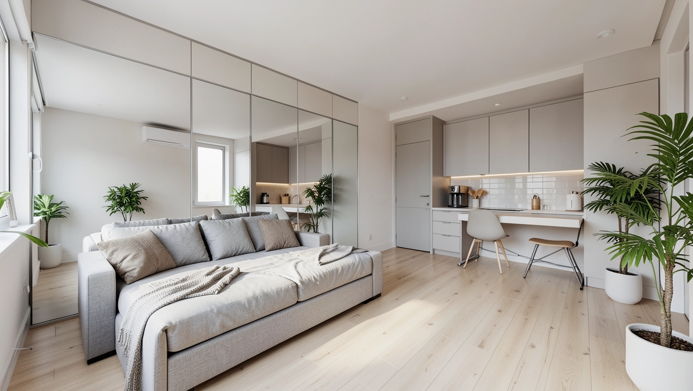 aranzacja kawalerki 20 m