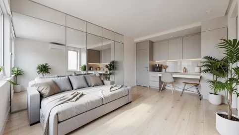 aranzacja kawalerki 20 m