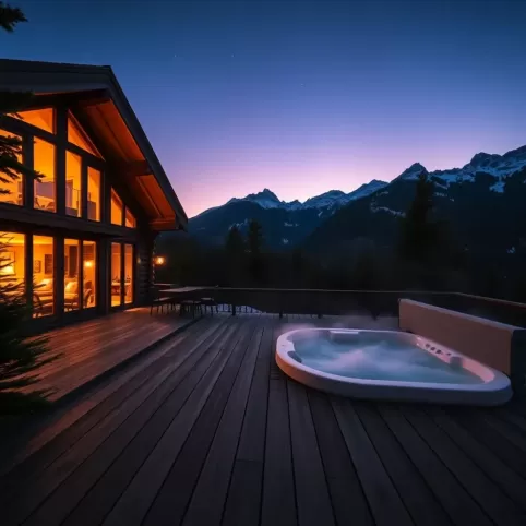 Domek w górach na wieczór kawalerski