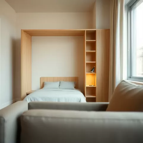 Jak wydzielić część sypialną w kawalerce