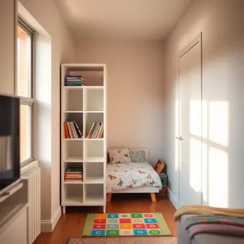 Jak wydzielić pokój dla dziecka w kawalerce