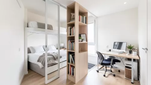 jak z kawalerki zrobić 2 pokoje