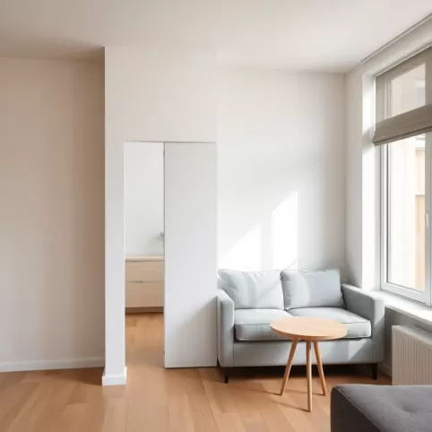 Podział kawalerki na 2 pokoje