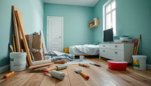 Remont kawalerki koszt robocizny Łódź