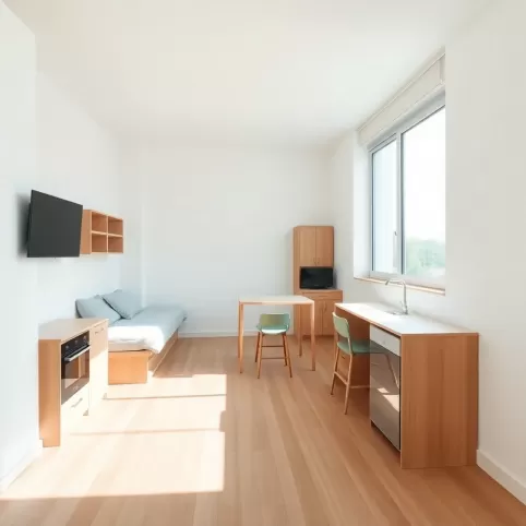 Urządzenie małej kawalerki