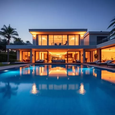 Willa z basenem kawalerski